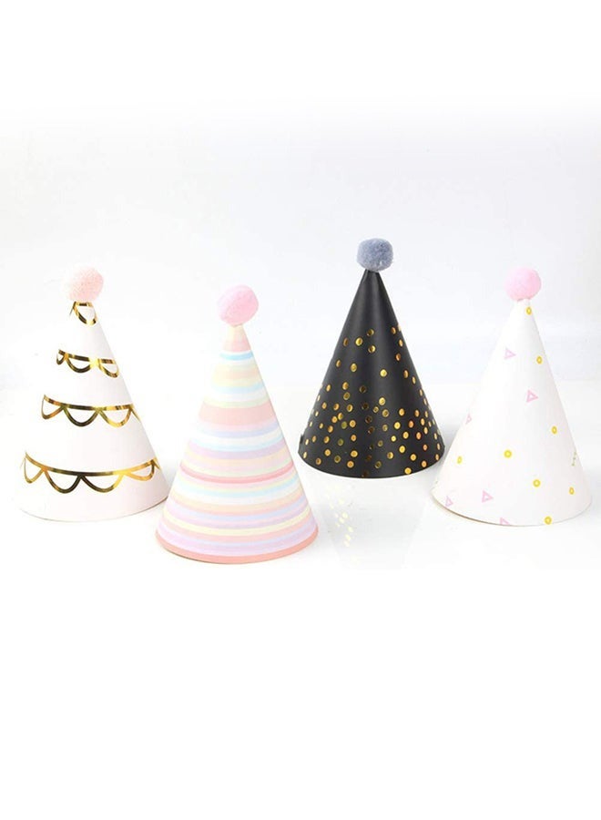 10-Piece Birthday Party Paper Cone Hats - Image 5
