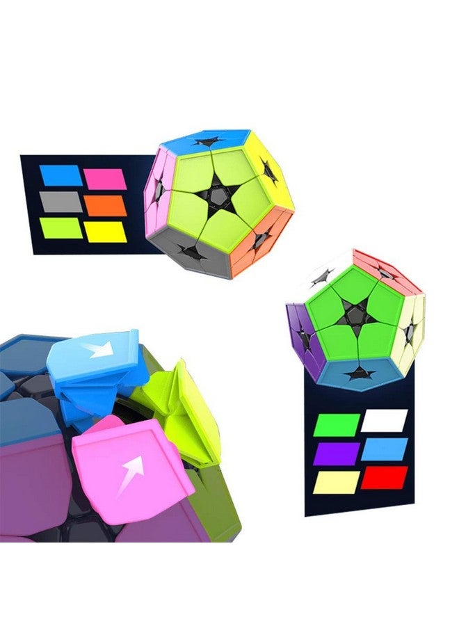 Cubelelo Drift Megaminx 2X2 Stickerless Speedcube Puzzle For Kids & Adults | 12 Sided Unique Challenging Puzzle With Adjustable Tension & Anti-Pop Design - Image 5