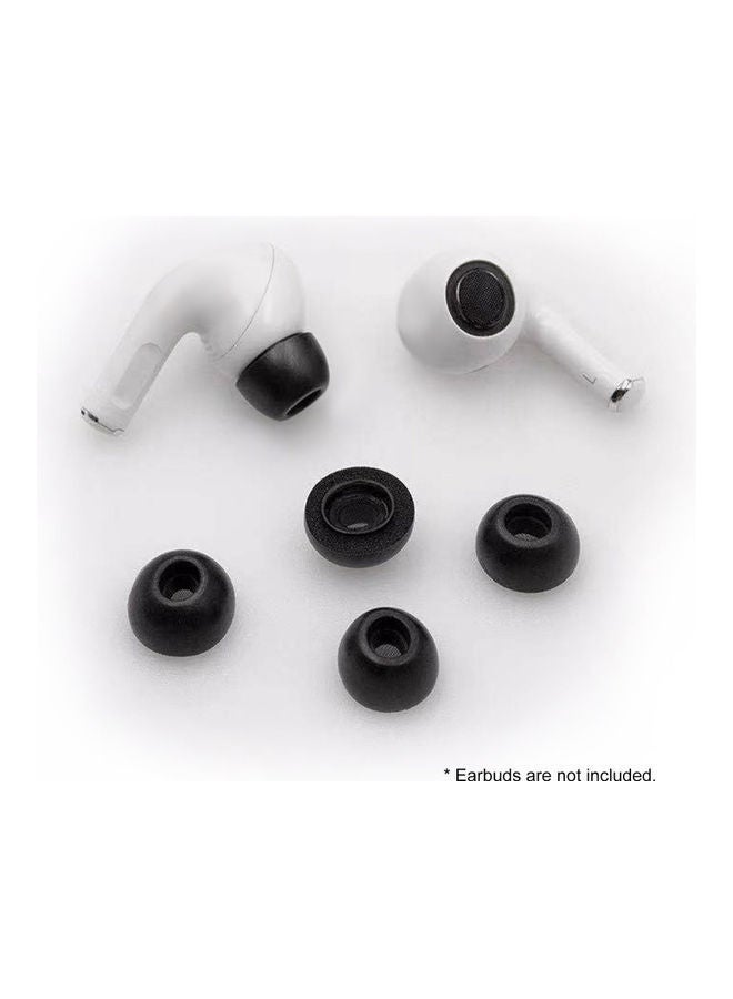 NIBEMINENT Earbuds Ear Tips Replacement For Apple AirPods Pro Ture Wireless Buds Black - Image 5