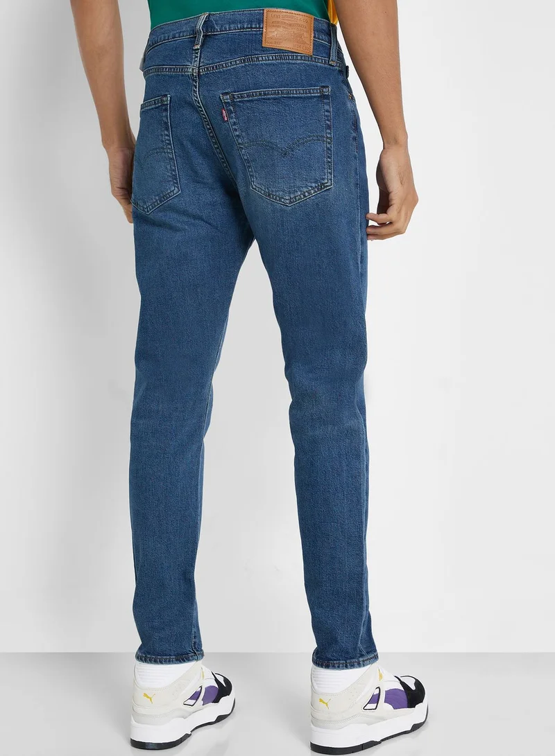 Levi's Mid Wash Straight Fit Jeans