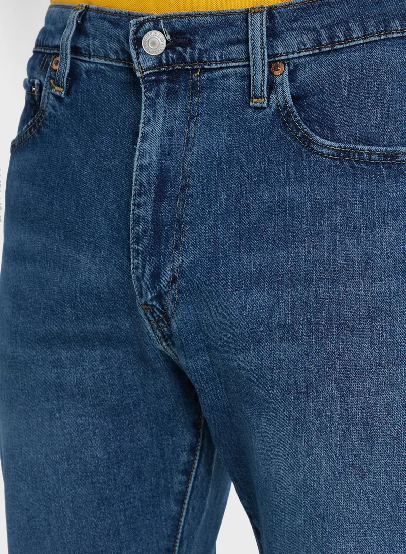 Levi's Mid Wash Straight Fit Jeans