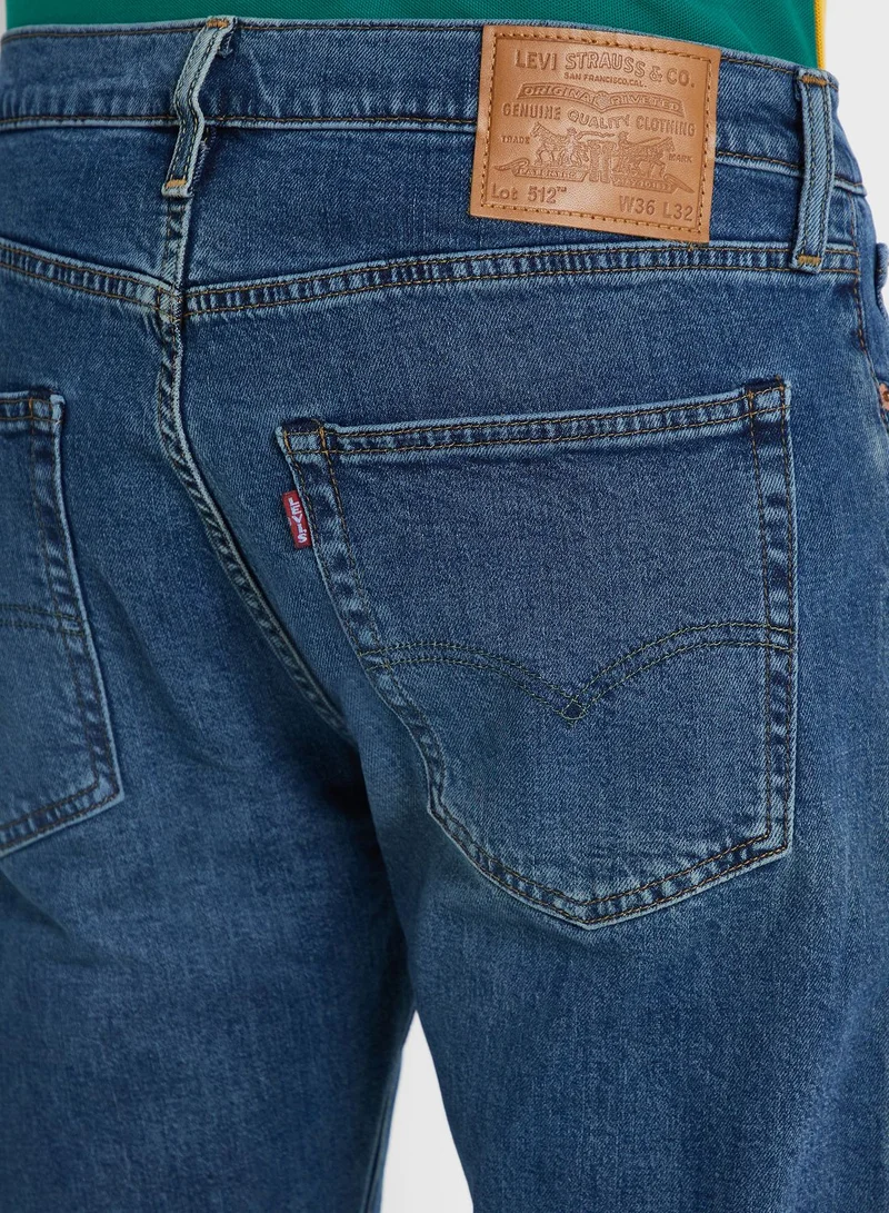 Levi's Mid Wash Straight Fit Jeans
