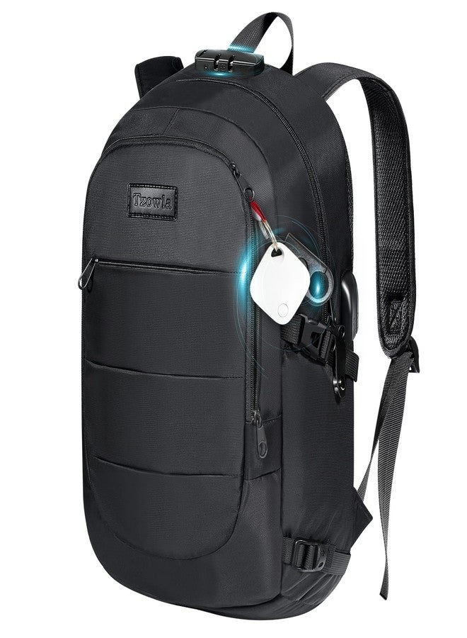 Tzowla 35 Liter Anti Theft with Tracker Smart Tag and USB Charging Port Laptop Backpack - Image 1