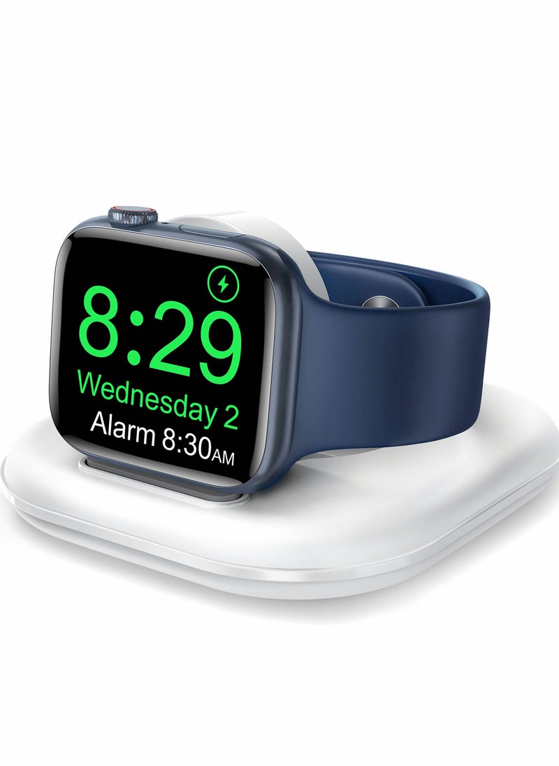 SYOSI - Wireless Charging for Apple Watch, Watch Charger Stand for Apple Watch, Charging Cable Included, Compatible with Apple Watch Series 7 6 5 4 3 2 SE - Image 1