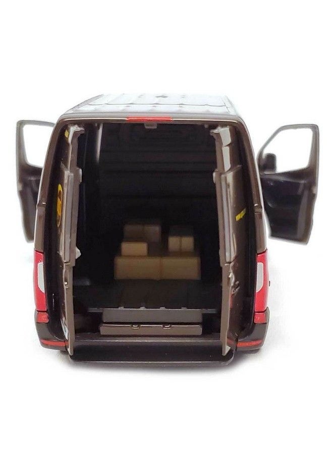 Kinsmart Mercedesbenz Sprinter Ups Edition Delivery Van 1:48 Scale  - Image 5
