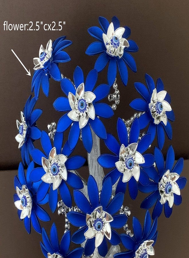 بيتر ديكور شجرة الحظ التركية الجديدة ذات العين الزرقاء لجلب الحظ السعيد والحماية من الحسد، مناسبة لتزيين المنزل والمكتب لأي غرض - T07 - Image 5