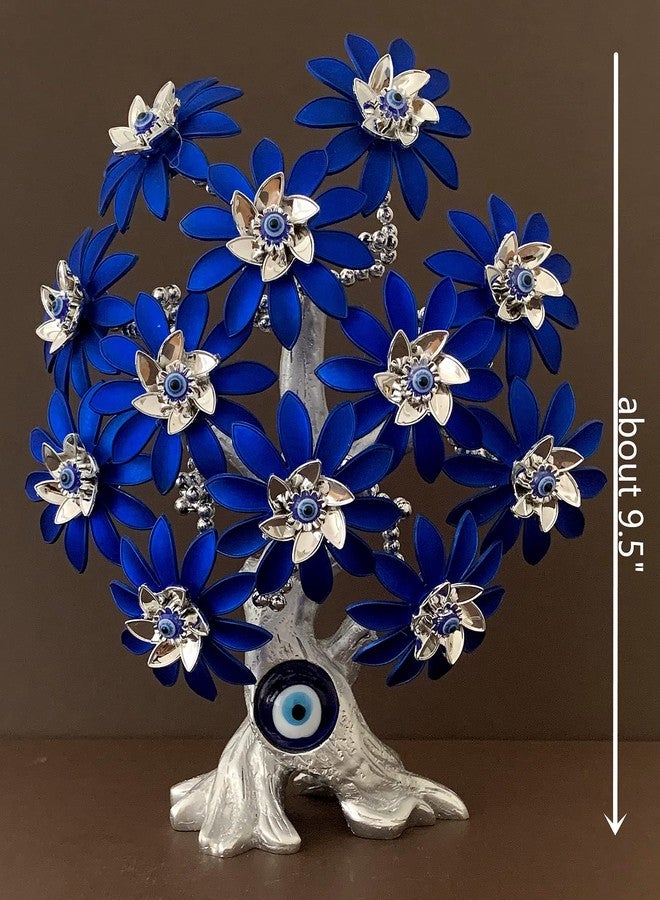 بيتر ديكور شجرة الحظ التركية الجديدة ذات العين الزرقاء لجلب الحظ السعيد والحماية من الحسد، مناسبة لتزيين المنزل والمكتب لأي غرض - T07 - Image 2