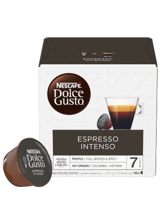 Dolce Gusto Espresso Intenso Capsules 112grams Pack of 16 - view 3