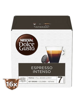 Dolce Gusto Espresso Intenso Capsules 112grams Pack of 16 - view 2
