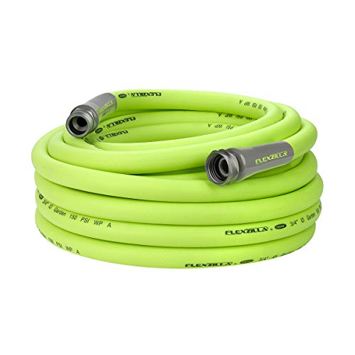 Flexzilla Garden Hose 3/4 in. x 50 ft., Lightweight All-Weather Water Hose, Durable and Flexible, Leak-Free Connections - Image 1