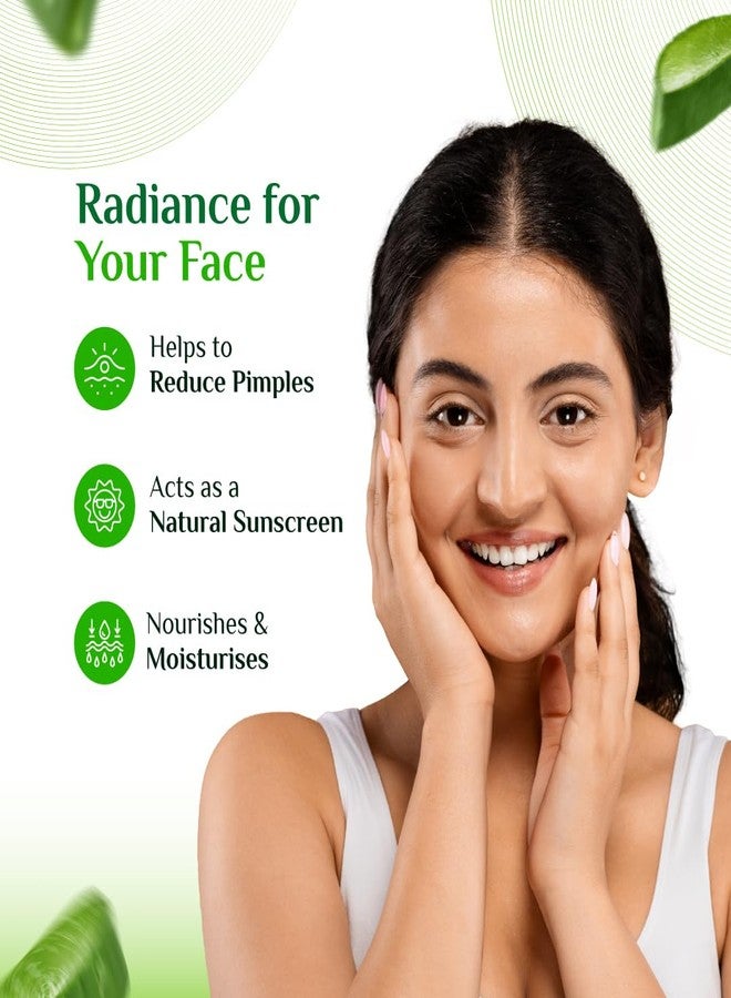 في كير جل الصبار من في كير للعناية بالوجه والبشرة - 120 غرام، جل مرطب للبشرة ليلاً ونهاراً، مناسب للبشرة الجافة والدهنية، للرجال والنساء | يتحكم في حب الشباب والبثور | يقلل البقع الداكنة - Image 3