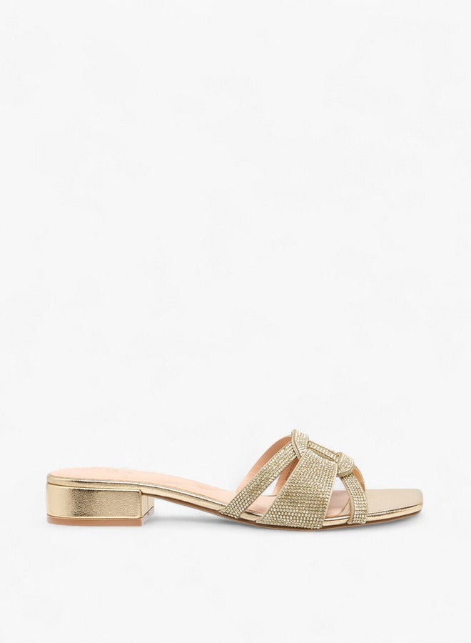 سيليست صنادل بكعب عريض للنساء - Image 1