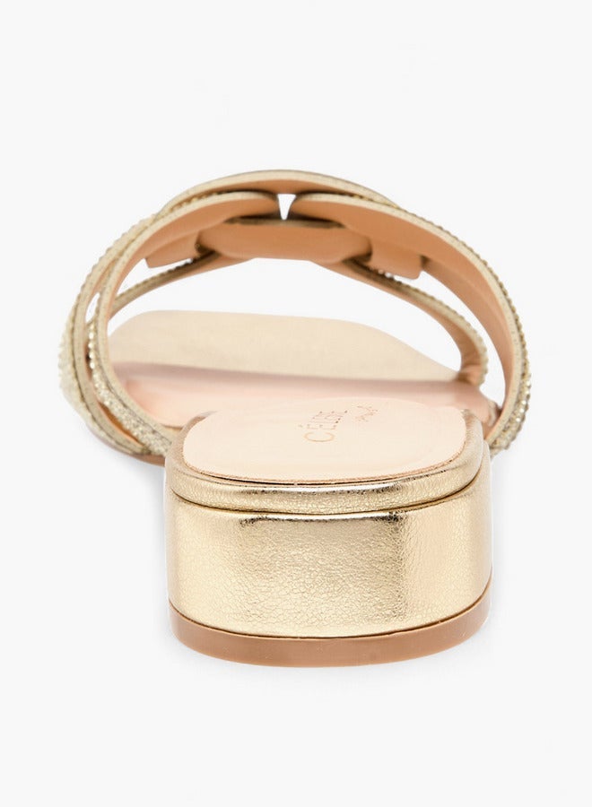 سيليست صنادل بكعب عريض للنساء - Image 5