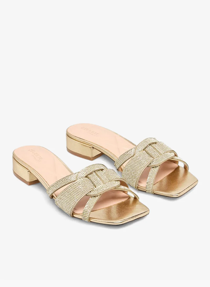Celeste Women Block Heel Sandals Ramadan Collection