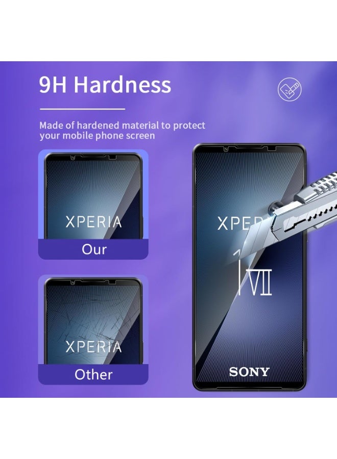 general [2 Pack] Privacy Tempered Glass Compatible with Sony Xperia 1 VII (7th Gen) 2025, Anti-Spy Screen Protector, 9H Hardness Anti-Scratch, Bubble-Free Tempered Glass - Image 5