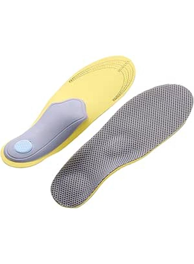 PartyKindom Breathable Shoe Insoles for Sweat Absorption Foot Support Men Sports Casual - Image 1