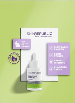 SKIN REPUBLIC Skin Republic 2% Salicylic Acid Oil Control Serum to Reduce Acne, Pimples, Redness and Blemishes (30ml)  - Image 5