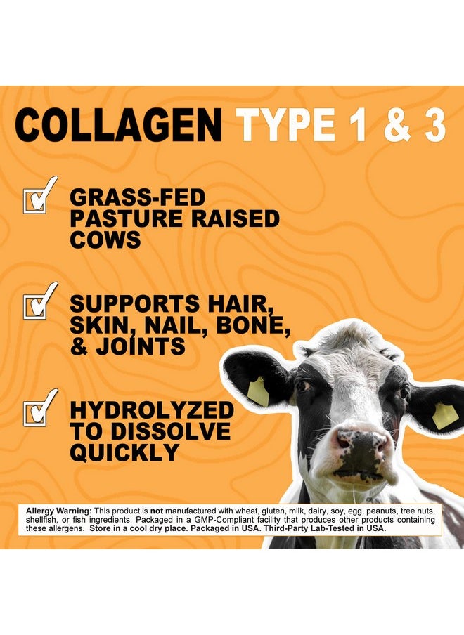 It's Just! - It's Just! - GrassFed Collagen Peptides, Type I & III for Skin Hair Nail Joints, 20oz, Zero Sugar, Unflavored Pure Protein Powder, Hydrolyzed Dissolves Quickly - Image 1