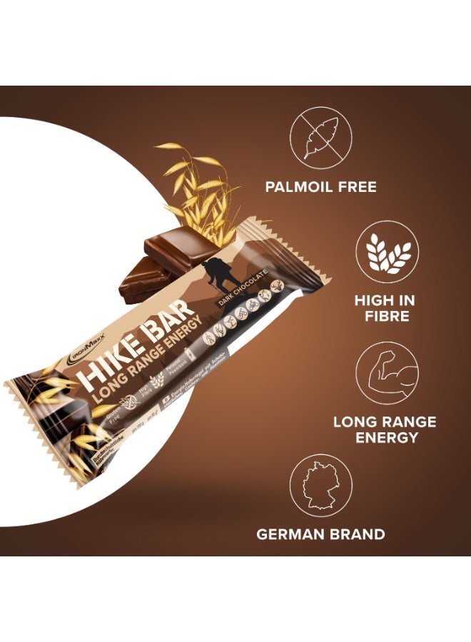 IronMaxx Hike Bar 60g DARK CHOCOLATE, pack of 12 | Fast and long-lasting energy - Image 4