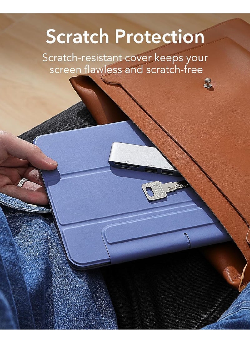 Rock Pow - Case For iPad Air 13 inch M3 2025/Air 13 inch M2 2024,iPad Air 13 Case with Pencil Holder,Powerful Magnetic Attachment, Slim Trifold Stand Case, Auto Wake/Sleep, Durable Protection For iPad Air 13 2025/ 2024 - Image 1