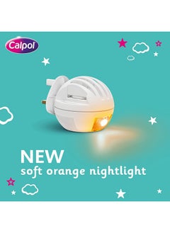Calpol Calpol Vapour Plug Nightlight Lavender Chamomile 3+ Months (Orange Light)- Plug and 3 refills  - Image 3