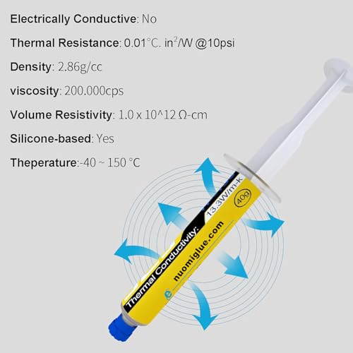 JLJ Thermal Paste 40g CarbonBased High Performance Thermal Compound Paste for ICProcessorCooler Heatsinks - Image 3