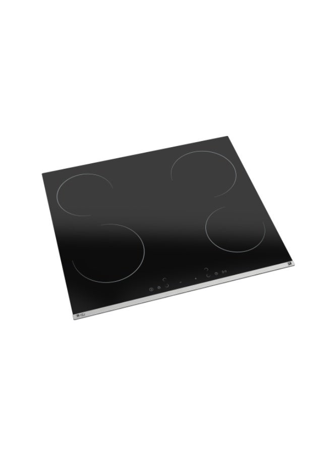 Purity Built-In Electric Hob 60cm – 4 Vitroceramic Cooking Zones, 3000 Watt, 9 Power Levels, Black ( Made in Turkey ) - HPREE-V6050 - Image 2