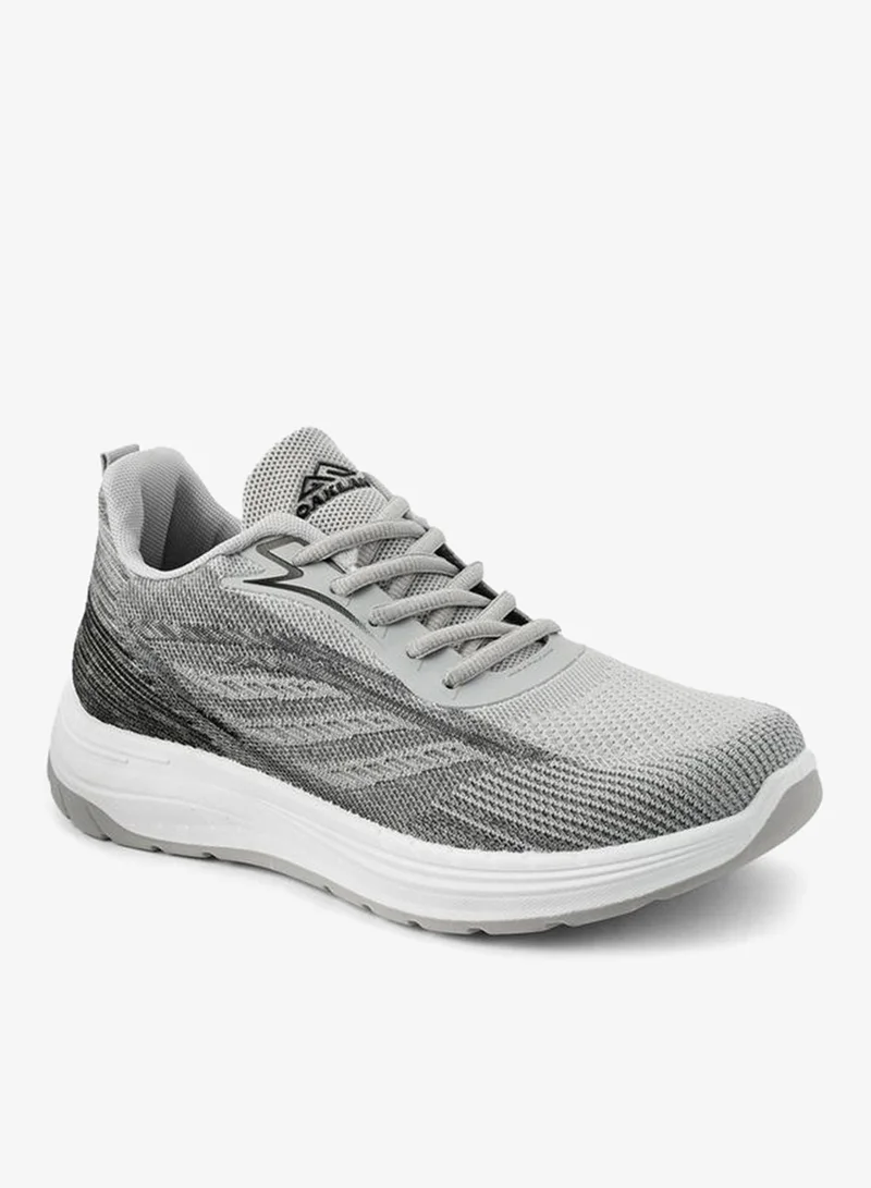 Oaklan by Shoexpress GREY Men Lace-Up Sports Shoes for Men | Best Price UAE