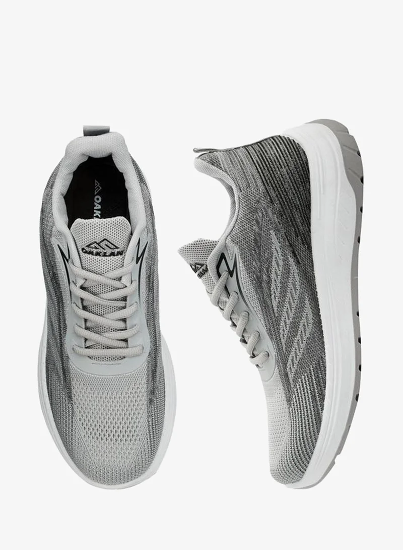 Oaklan by Shoexpress GREY Men Lace-Up Sports Shoes for Men | Best Price UAE