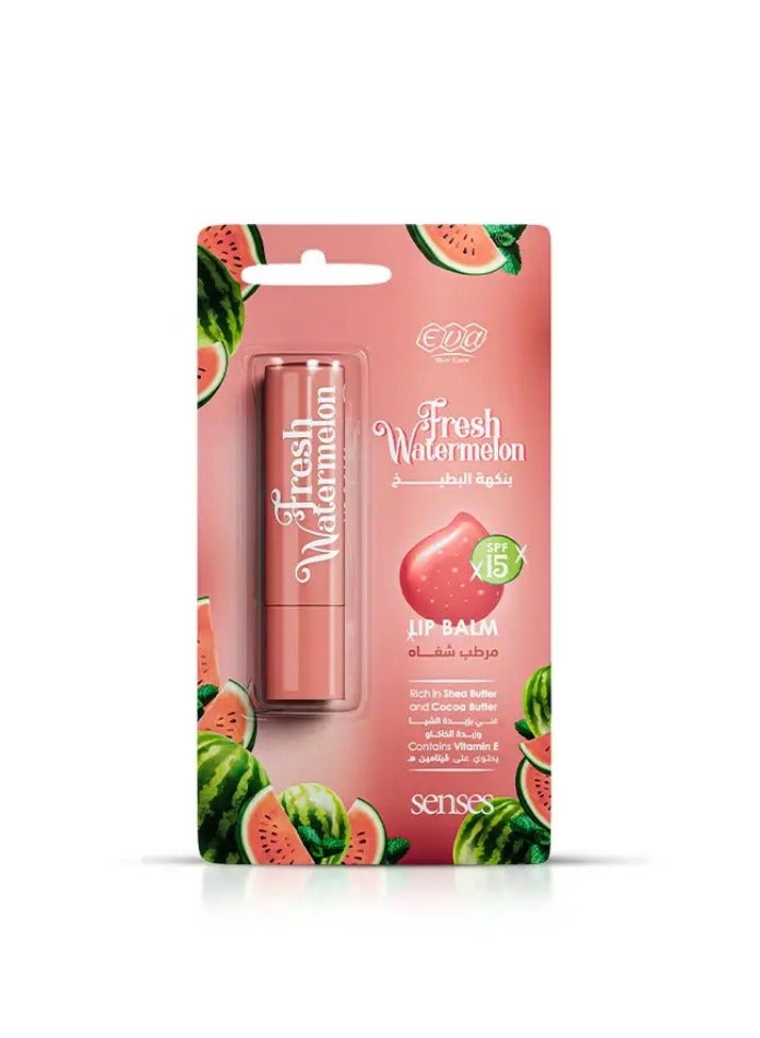 إيڤا سكين كير سينز مرطب الشفاه بنكهه البطيخ 4 جم