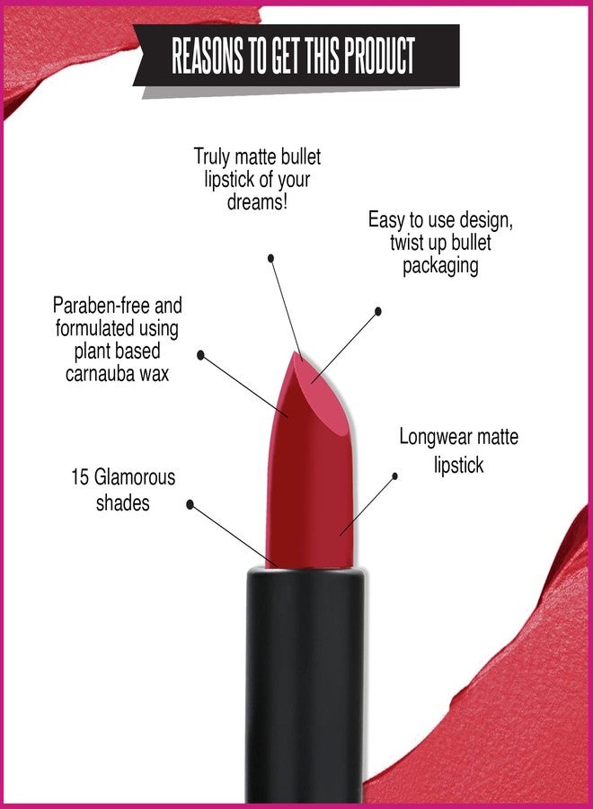 STREET WEAR Matte Lipstick -MUSHY MAUVE (Mauve) - 4.2 gms -Longwear, Velvety texture, Fade-resistant, High Color payoff, Lightweight Matte Lipstick, Plant-based Canuuba wax, Paraben-free - Image 4