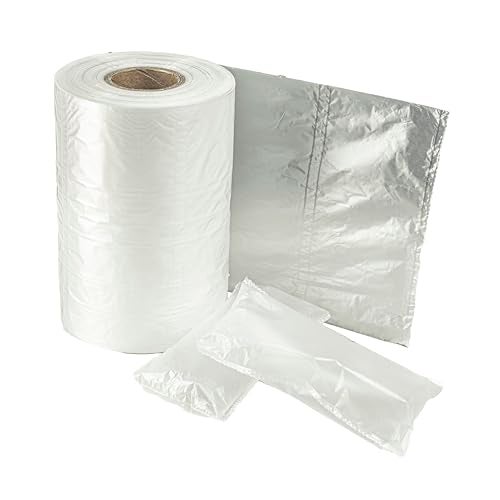 LDS Industry 4600 pcs 4"x8" 1530ft Air Pillow Bag Film for Air Pillow Bag Machine Cushion Bubble Air Pillows, Air Bag Bubble cushioning wrap - Image 1