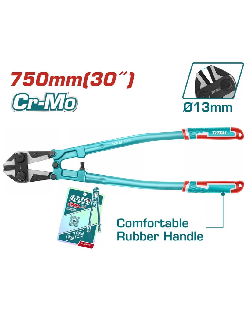 TOTAL Total 30-Inch Cr-V Bolt Cutter - Heavy-Duty Cutting Tool with Ergonomic TPR Handles for Precision and Comfort  - Image 1