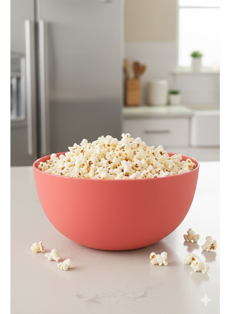 favilla Multi-purpose bowl – durable plastic – light watermelon color – code 617 - Image 2