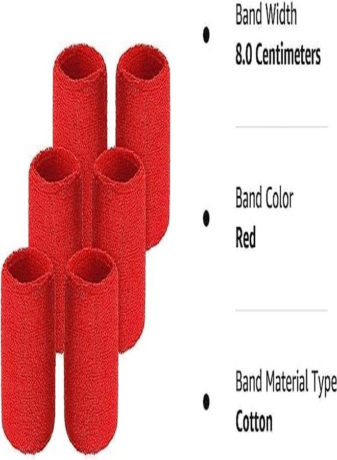 Drauss Sweatband/Wrist Band/Wrist Support for Gym and Sports with Best Colour Combination - Image 4