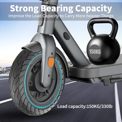 BANGTING 2-Pack 10x2.125 Tubeless Scooter Tires - Fits Models: 8.5x2.0, 8½x2, 50-75-6.1, 10×2.0, 10×2-6.1, 10×2(54-152) | Verify Rim Size: 6.5-6.65" Diameter & 1.26-1.34" Width | Puncture-Resistant - Image 5