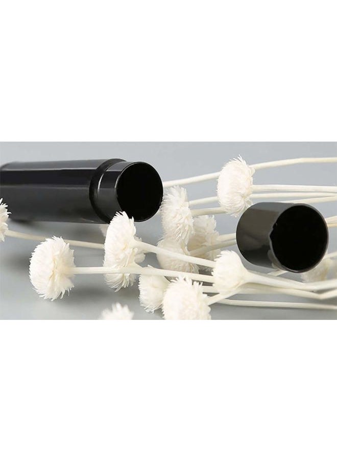 BesYouSel 50Pcs 5ml/5g Empty Plastic Lipstick Tubes, Lip Balm Containers Rotating Type Plastic Refill Lip Balm Tube with Cap,Black  - Image 4