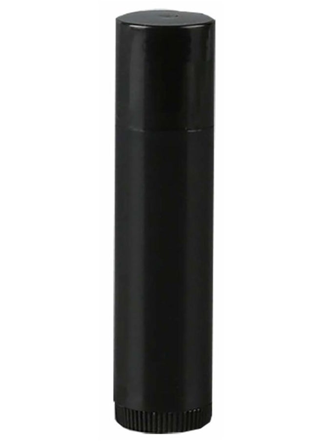 BesYouSel 50Pcs 5ml/5g Empty Plastic Lipstick Tubes, Lip Balm Containers Rotating Type Plastic Refill Lip Balm Tube with Cap,Black  - Image 2