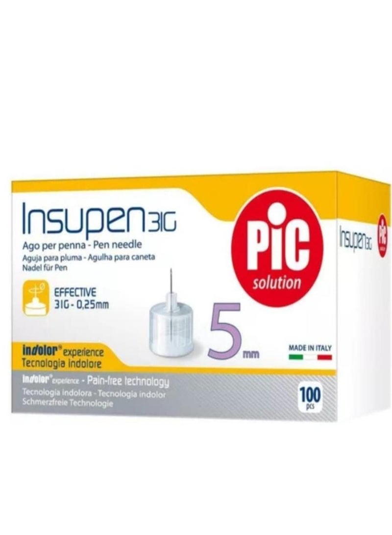 PIC INSUPEN PIC 5 mm/100 Pec