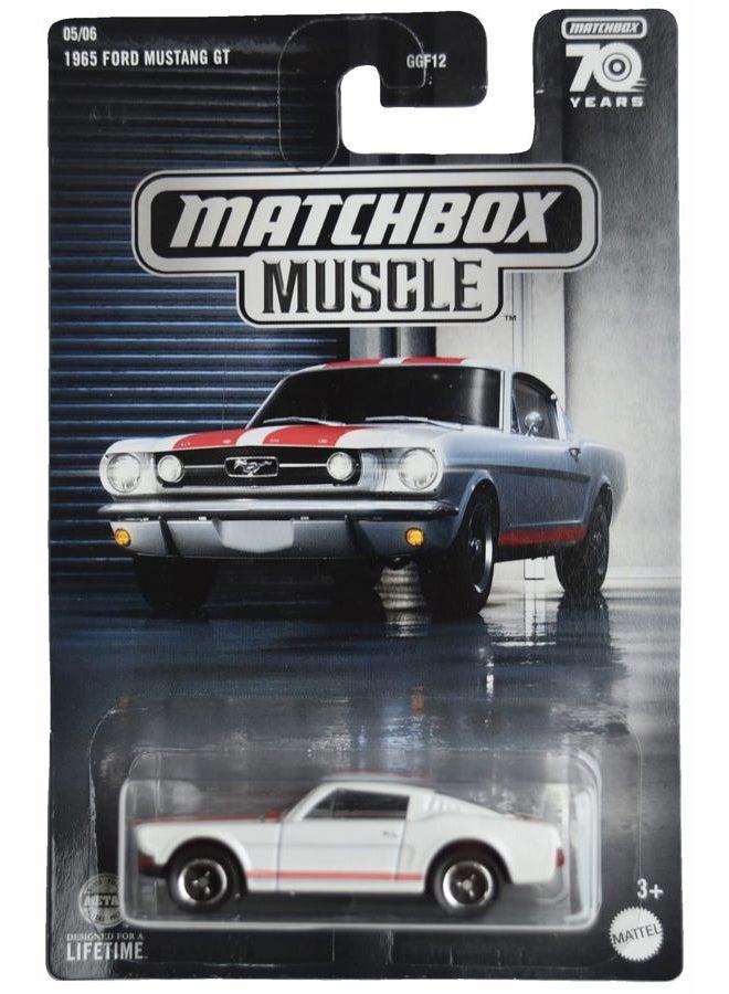 1965 Ford Mustang GT, White 5/6