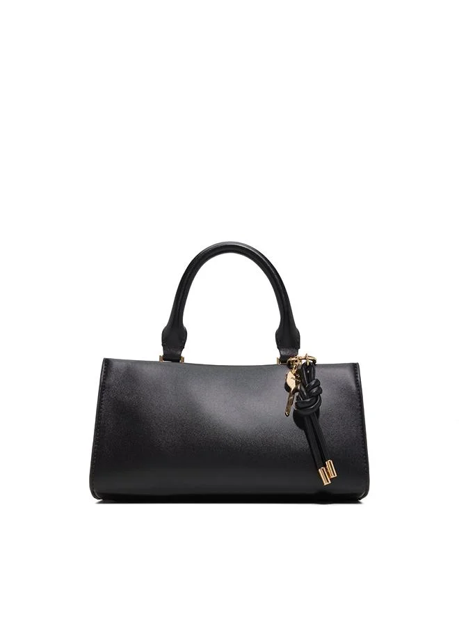 Rawane Ladies Black Satchel Bag