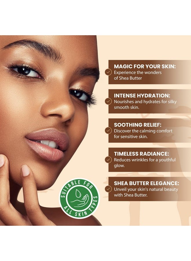 Plant Guru - Raw African Shea Butter 32 oz. Bulk 100% Pure Natural Unrefined IVORY - Imported From Ghana - Ideal Moisturizer For Dry Skin, Body, Face And Hair Growth. Great For DIY Soap and Lip balm Making. - Image 1