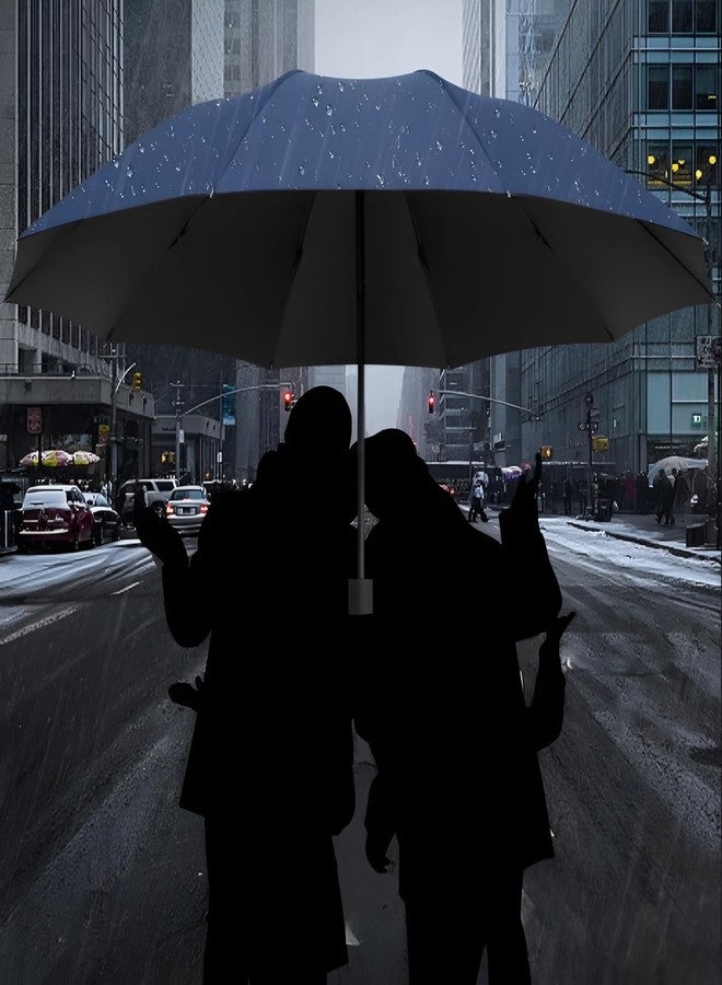 WILDMAKER Compact and Elegant Lightweight Folding Umbrella | Strong metal Frame, Waterproof Canopy |Travel-Friendly Design for Outdoor Use Ideal for Men & Women | (Violet-purple, Two-Fold-C) - Image 2