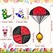 Voiiake Easter Egg Fillers Basket Stuffer Essentials for Teens Kids 4Pack Prefilled Easter Eggs with Parachute Toys Treasure Box Toys for Classroom Boys Girls Egg Hunt Party Supplies Carnival Prizes - Image 4