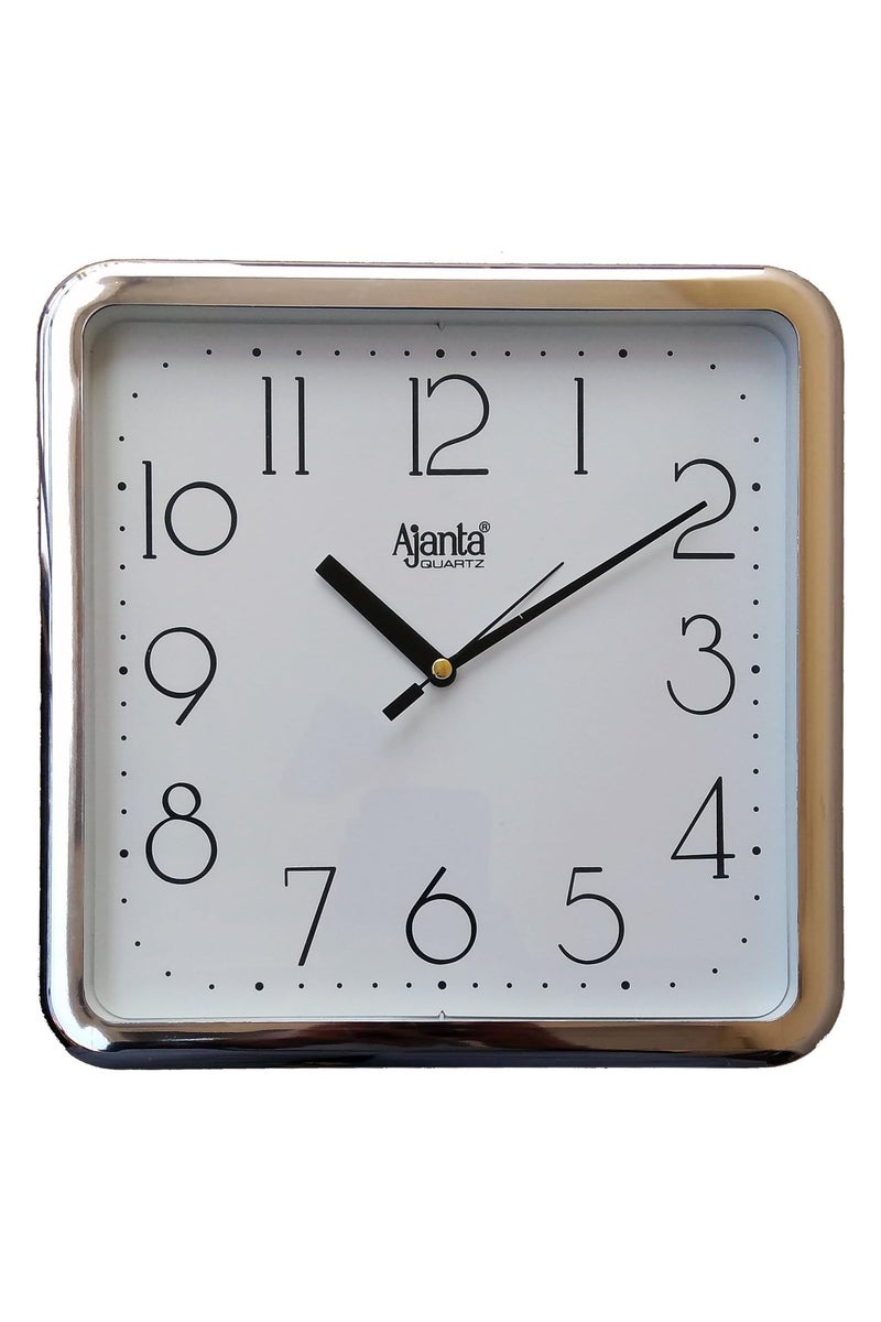 أجانتا ساعة بلاستيكية مجردة بسيطة (أبيض، 677 DX) - Image 1