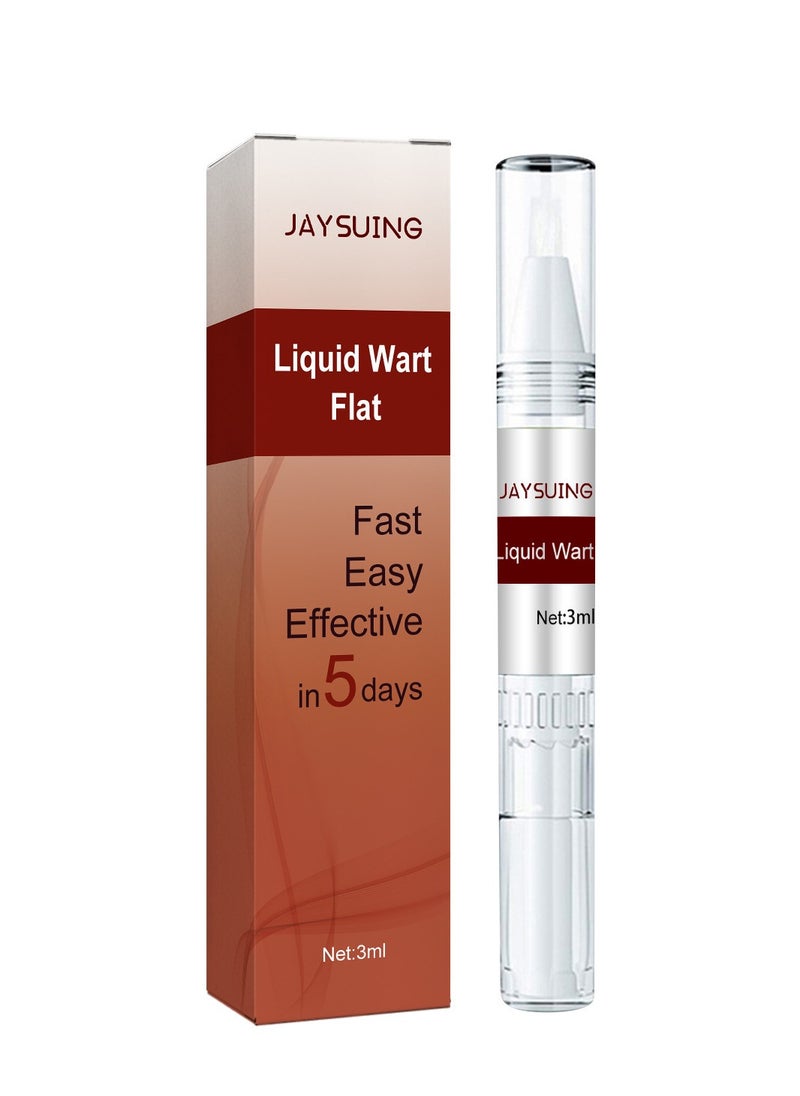 Jaysuing Supwell Wart Removing Pen, Common Mole Skin Tag Remover, Fast Effective Painless Blemish Removal Wart Remover Liquid Pen Gel for Skin Warts Tag Mole (3ml)  - Image 1