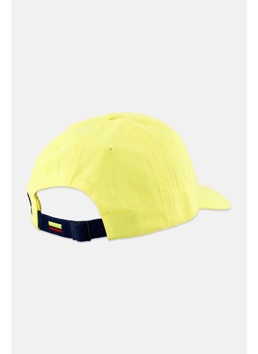 Adidas Men Brand Logo Adjustable Cap, Yellow  - Image 2