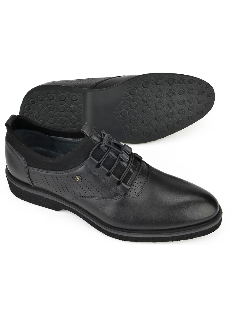 Ziya , Men's Leather Shoes 131299Z3435 Black