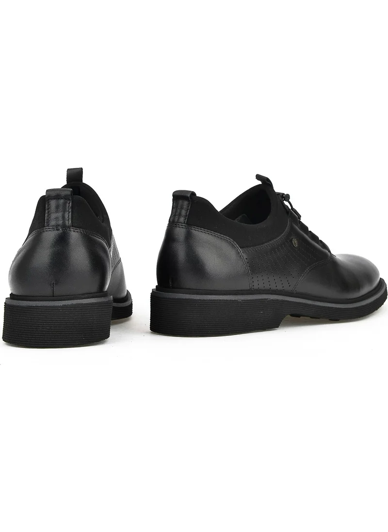 Ziya , Men's Leather Shoes 131299Z3435 Black