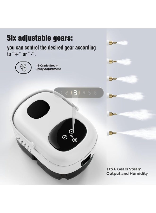 2500w High Pressure Steam Cleaner – Portable Steam Cleaning Machine for Kitchen, Bathroom, Sofa & Car – 6 Heating Speed Levels - Image 3